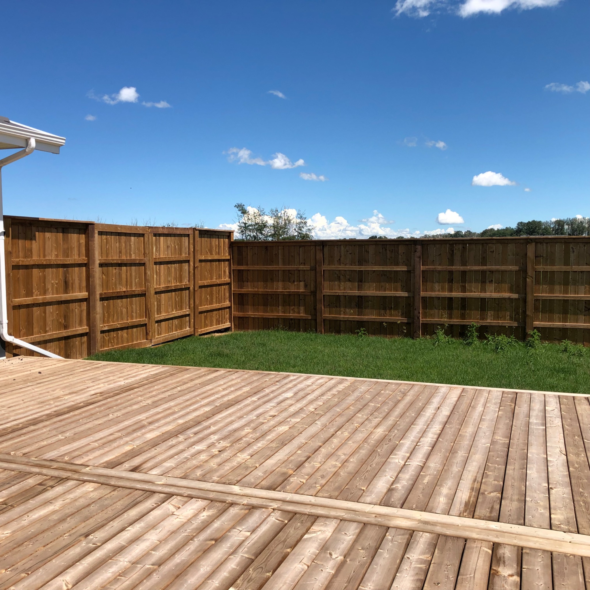 Alternate patio angle